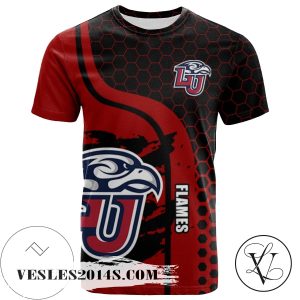 Liberty Flames All Over Print T-shirt My Team Sport Style – NCAA