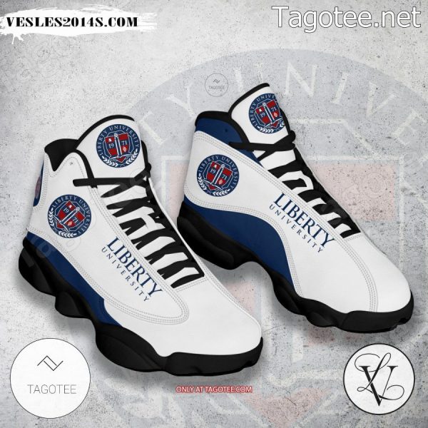 Liberty University Logo Air Jordan 13 Shoes