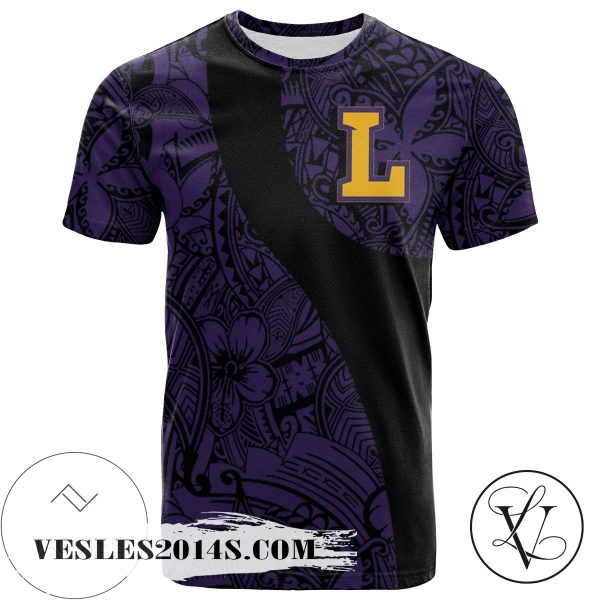 Lipscomb Bisons All Over Print T-shirt Polynesian   – NCAA