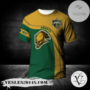 London Knights T-shirt Curve Personalized Custom Text  – CA HOCKEY