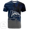 Longwood Lancers All Over Print T-shirt Men’s Basketball Net Grunge Pattern – NCAA