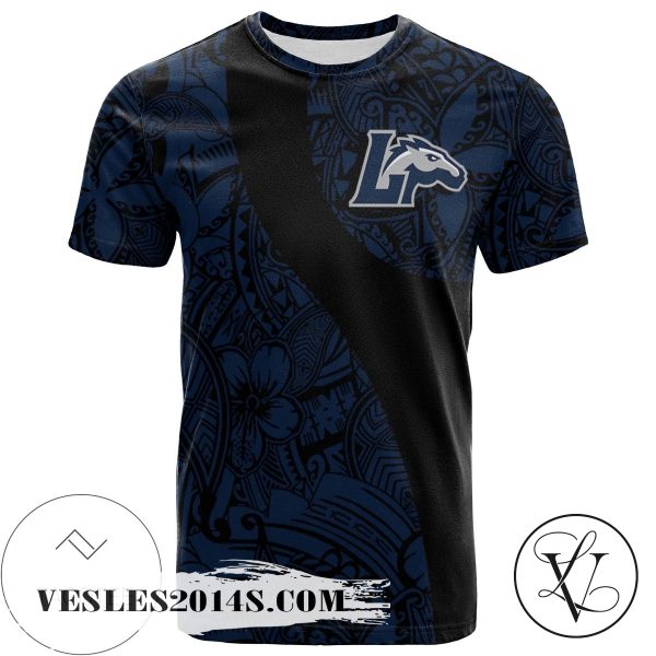 Longwood Lancers All Over Print T-shirt Polynesian   – NCAA