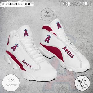 Los Angeles Angels Logo Air Jordan 13 Shoes