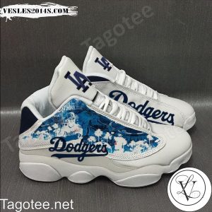 Los Angeles Dodgers Baseball Team Air Jordan 13 Shoes