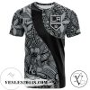 Los Angeles Kings All Over Print T-shirt Polynesian   – NHL