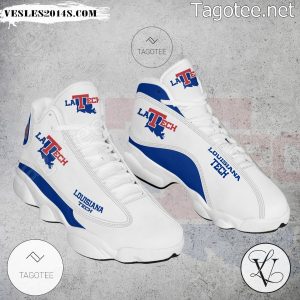 Louisiana Tech NCAA Logo Air Jordan 13 Shoes