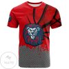 Loyola Marymount Lions All Over Print T-shirt Men’s Basketball Net Grunge Pattern – NCAA