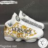 Luxury Versace White Air Jordan 13 Shoes