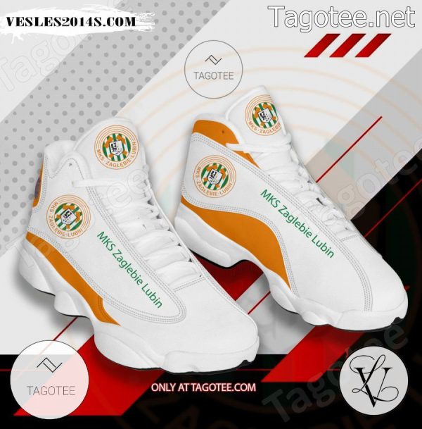 MKS Zaglebie Lubin Handball Logo Air Jordan 13 Shoes