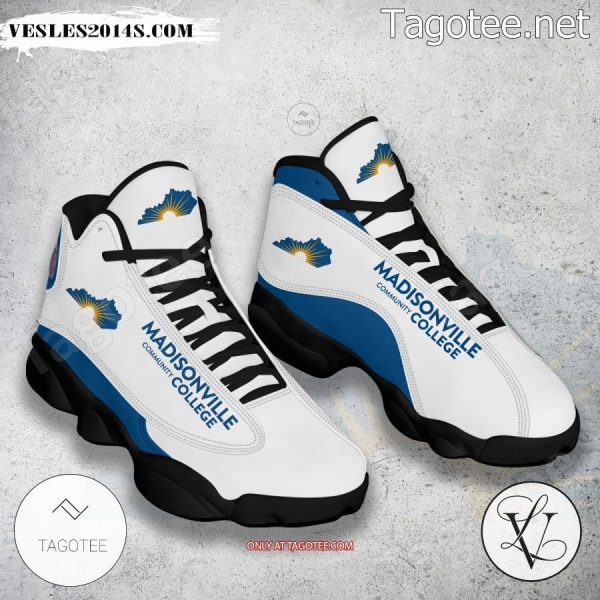 Madisonville Community College Logo Air Jordan 13 Shoes