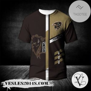 Manitoba Bisons T-Shirt Personalized Custom Text  – CA CIS