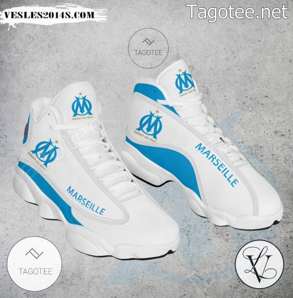 Marseille Logo Air Jordan 13 Shoes