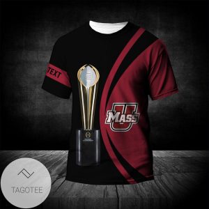 Massachusetts Minutemen All Over Print T-shirt 2022 National Champions Legendary – NCAA