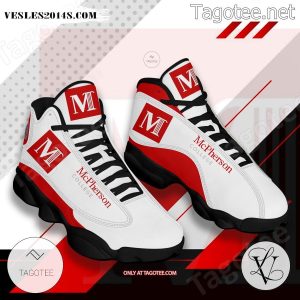 McPherson College Logo Air Jordan 13 Shoes