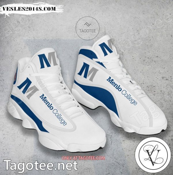 Menlo College Logo Air Jordan 13 Shoes