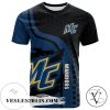 Merrimack Warriors All Over Print T-shirt My Team Sport Style – NCAA