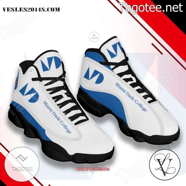 Miami Dade College Logo Air Jordan 13 Shoes