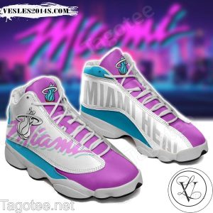 Miami Heat Basketball Pink Air Jordan 13 Shoes