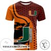 Miami Hurricanes All Over Print T-shirt My Team Sport Style – NCAA