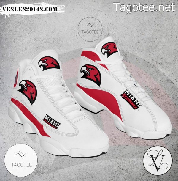 Miami (Oh) NCAA Logo Air Jordan 13 Shoes