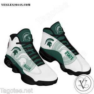 Michigan State Spartans Air Jordan 13 Shoes