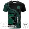 Michigan State Spartans All Over Print T-shirt My Team Sport Style – NCAA