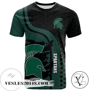 Michigan State Spartans All Over Print T-shirt My Team Sport Style – NCAA