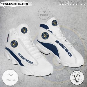 Milwaukee Brewers Logo Air Jordan 13 Shoes