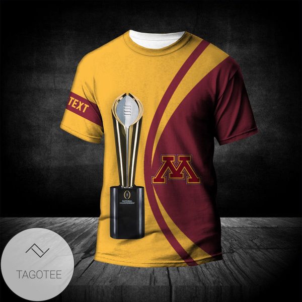 Minnesota Golden Gophers All Over Print T-shirt 2022 National Champions Legendary – NCAA