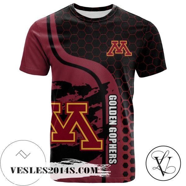 Minnesota Golden Gophers All Over Print T-shirt My Team Sport Style – NCAA