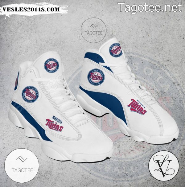 Minnesota Twins Logo Air Jordan 13 Shoes