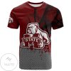 Mississippi State Bulldogs All Over Print T-shirt Men’s Basketball Net Grunge Pattern – NCAA