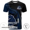 Monmouth Hawks All Over Print T-shirt My Team Sport Style – NCAA