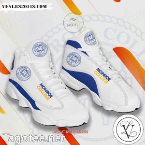 Monroe College Logo Air Jordan 13 Shoes