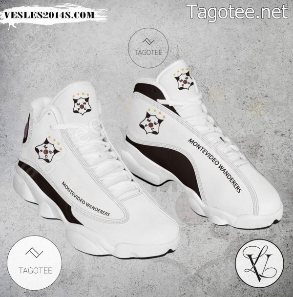 Montevideo Wanderers Logo Air Jordan 13 Shoes