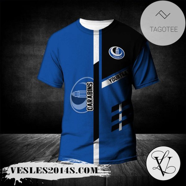 Montreal Carabins T-Shirt Personalized Custom Text  – CA CIS