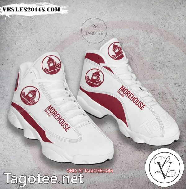 Morehouse College Logo Air Jordan 13 Shoes