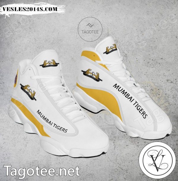 Mumbai Tigers Logo Air Jordan 13 Shoes