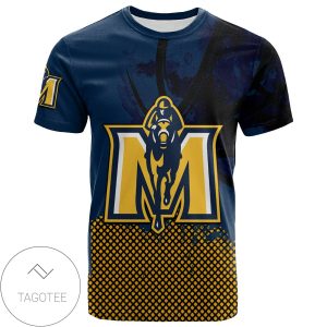 Murray State Racers All Over Print T-shirt Men’s Basketball Net Grunge Pattern – NCAA