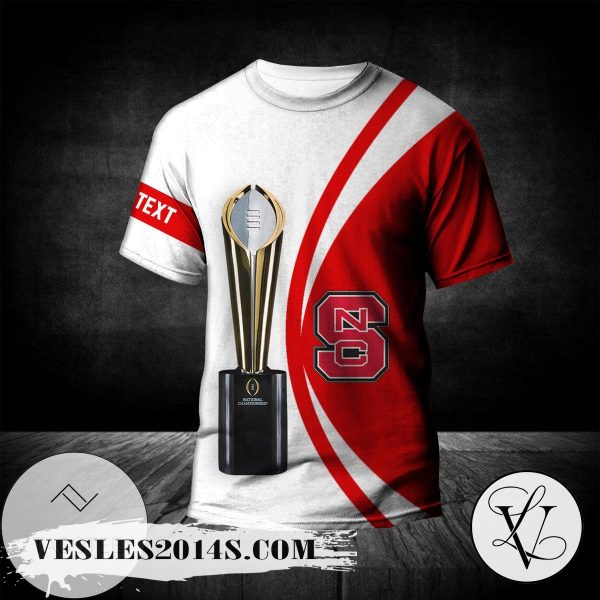 NC State Wolfpack All Over Print T-shirt 2022 National Champions Legendary – NCAA