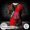 NC State Wolfpack All Over Print T-shirt Sport Style Keep Go On  – NCAA