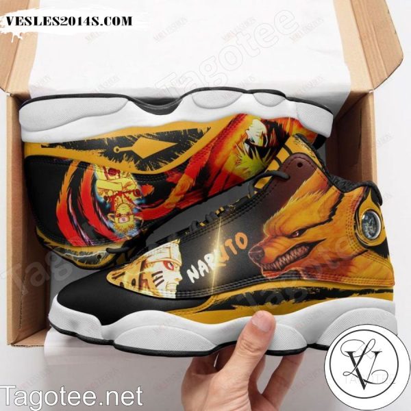 Naruto Cartoon Air Jordan 13 Shoes