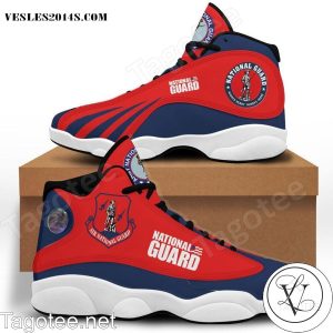 National Guard Red Air Jordan 13 Shoes