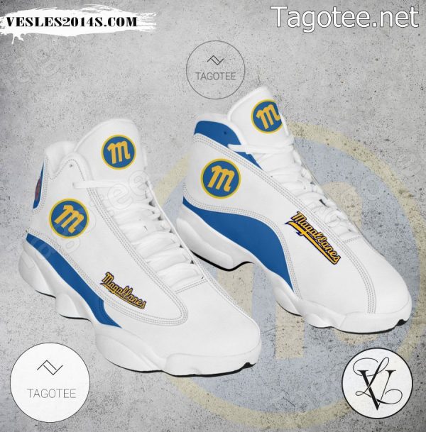 Navegantes del Magallanes Logo Air Jordan 13 Shoes