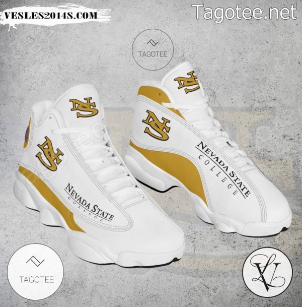 Nevada State College Logo Air Jordan 13 Shoes