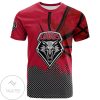 New Mexico Lobos All Over Print T-shirt Men’s Basketball Net Grunge Pattern – NCAA