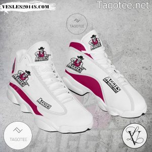 New Mexico State NCAA Logo Air Jordan 13 Shoes