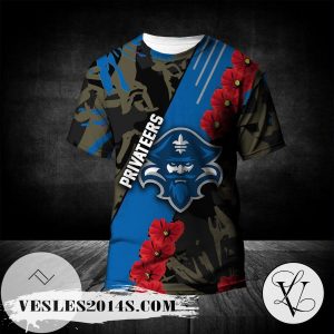 New Orleans Privateers All Over Print T-shirt Sport Style Keep Go On  – NCAA