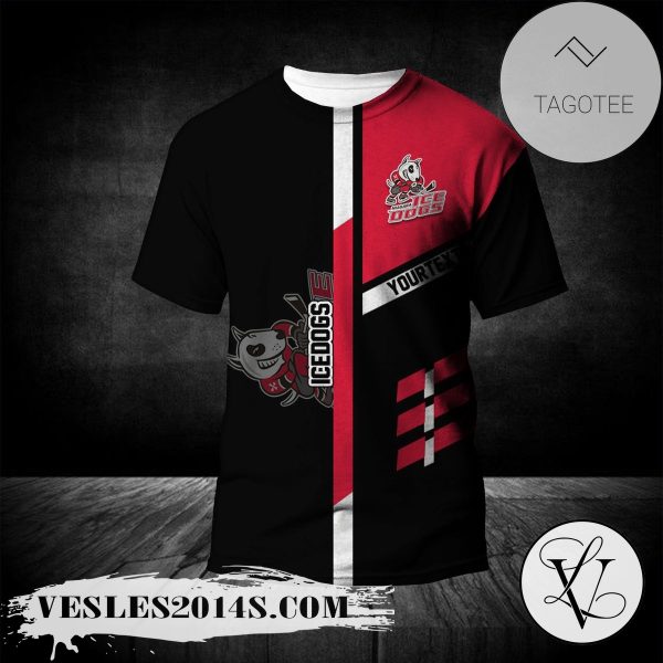 Niagara IceDogs T-Shirt Personalized Custom Text  – CA HOCKEY