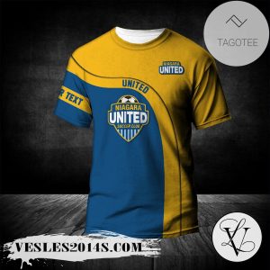 Niagara United T-shirt Curve Personalized Custom Text  – CA SOCCER